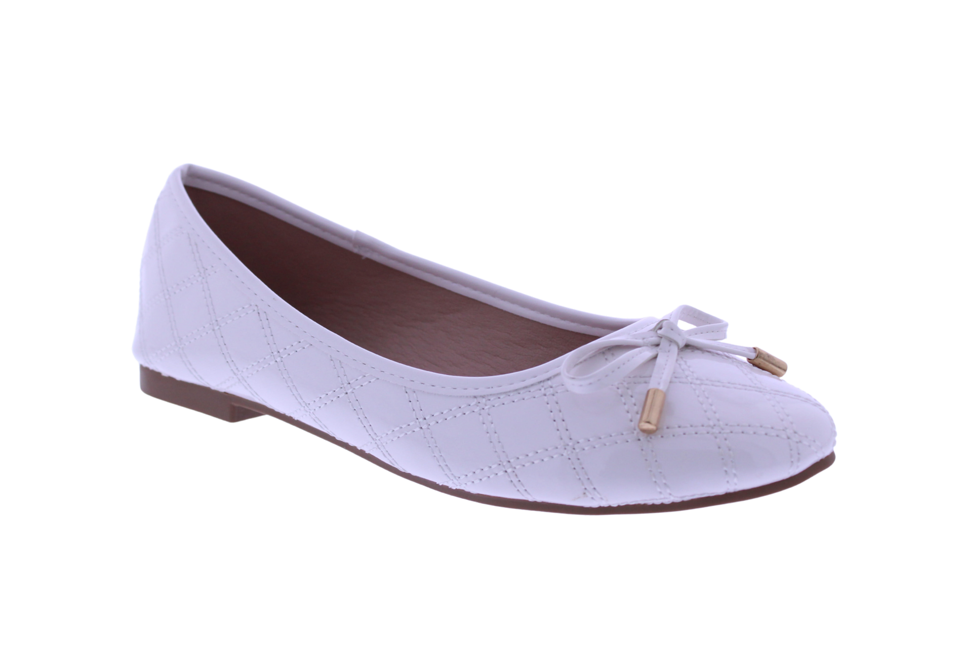 Women Diamond Stitched Ballerina