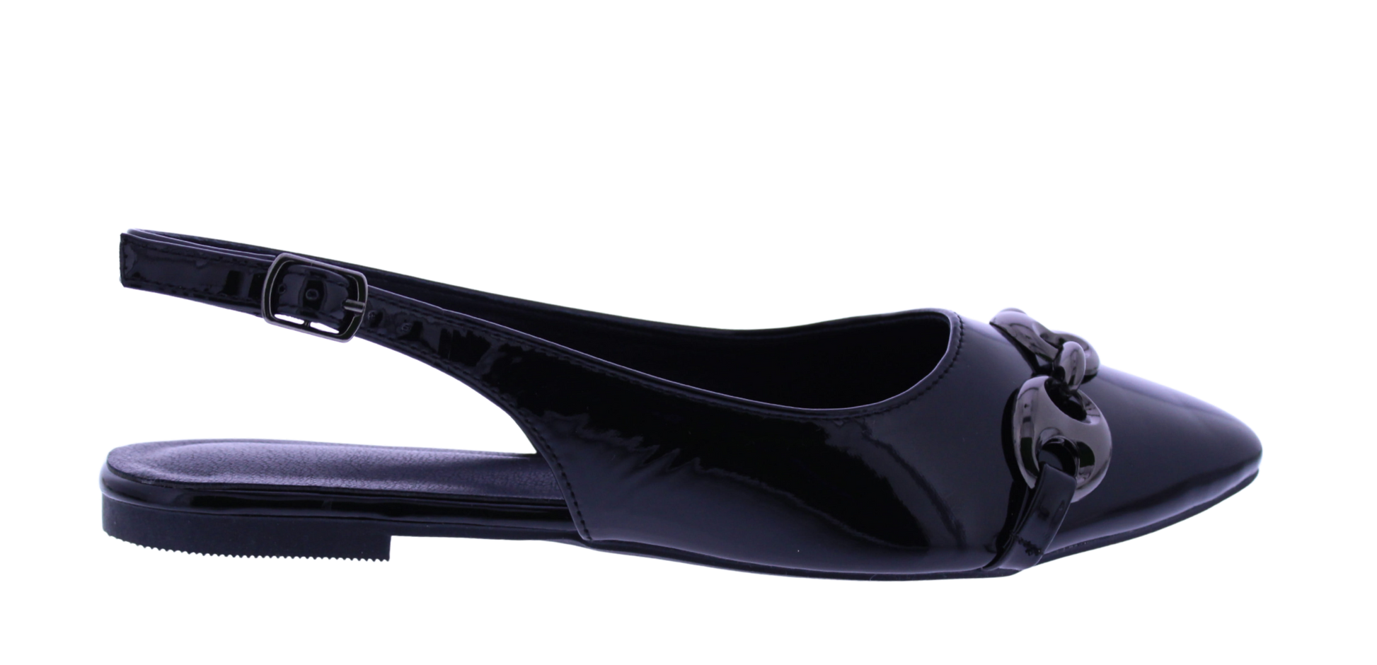 Women Patent Slingback Ballerina