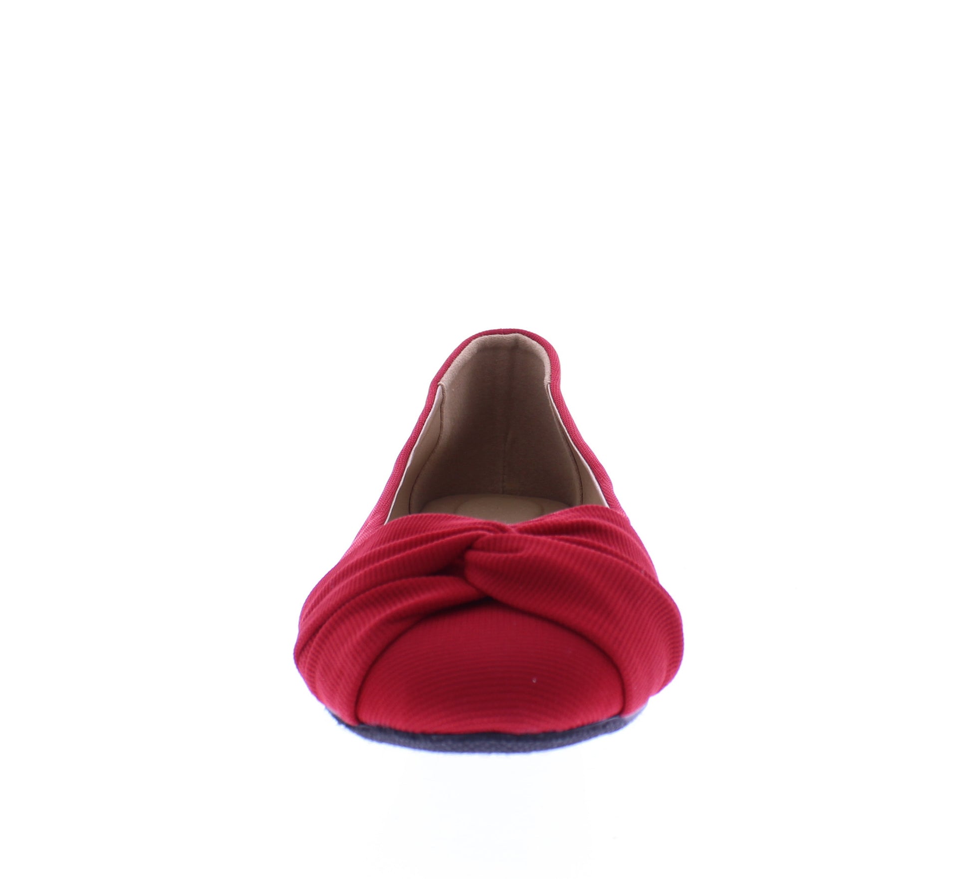 Women Ribbed Fabric Ballerina