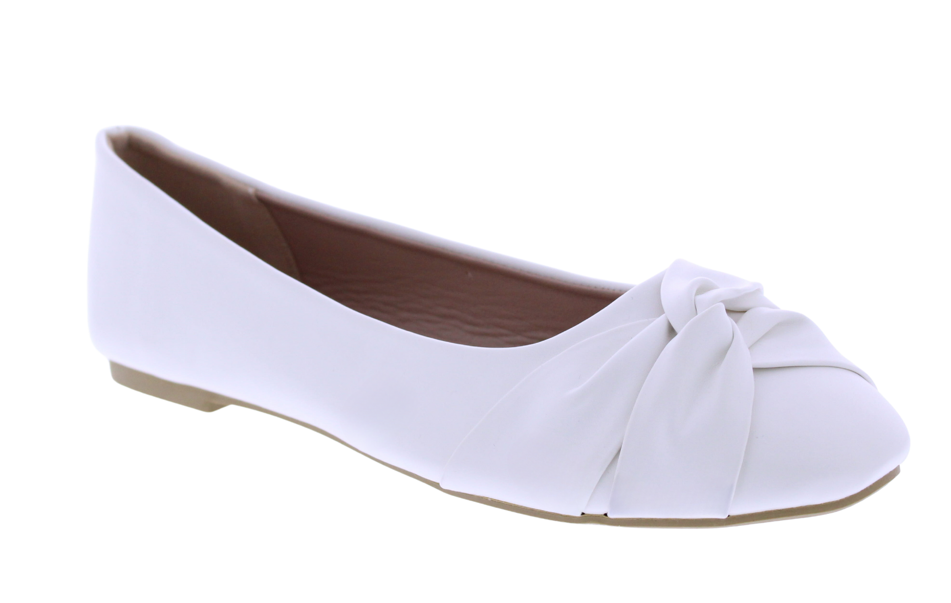 Women Ribbed Fabric Ballerina