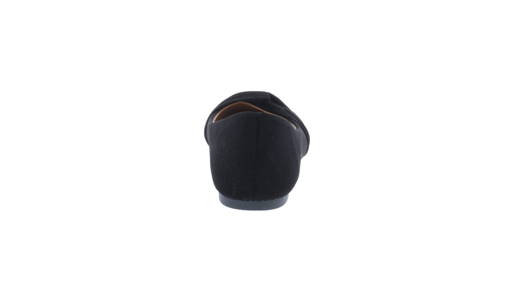 Women Suede Ballerina with Rounded Tip