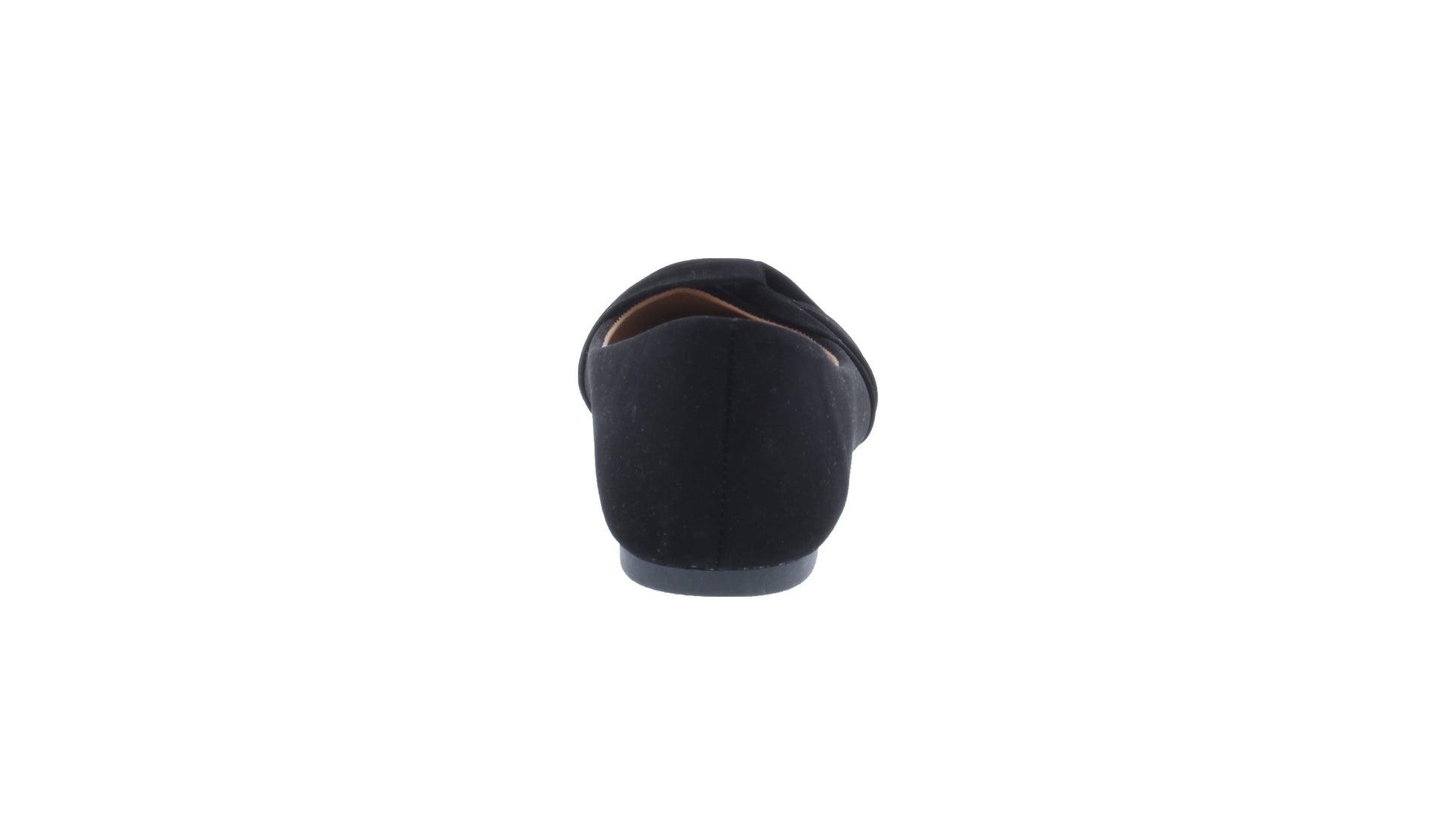 Women Suede Ballerina with Rounded Tip