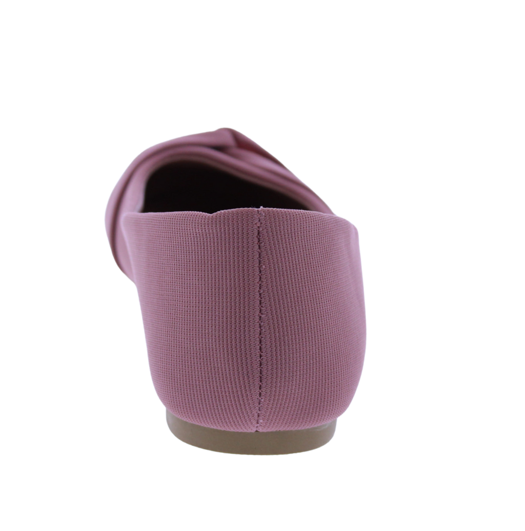 Women Ribbed Fabric Ballerina