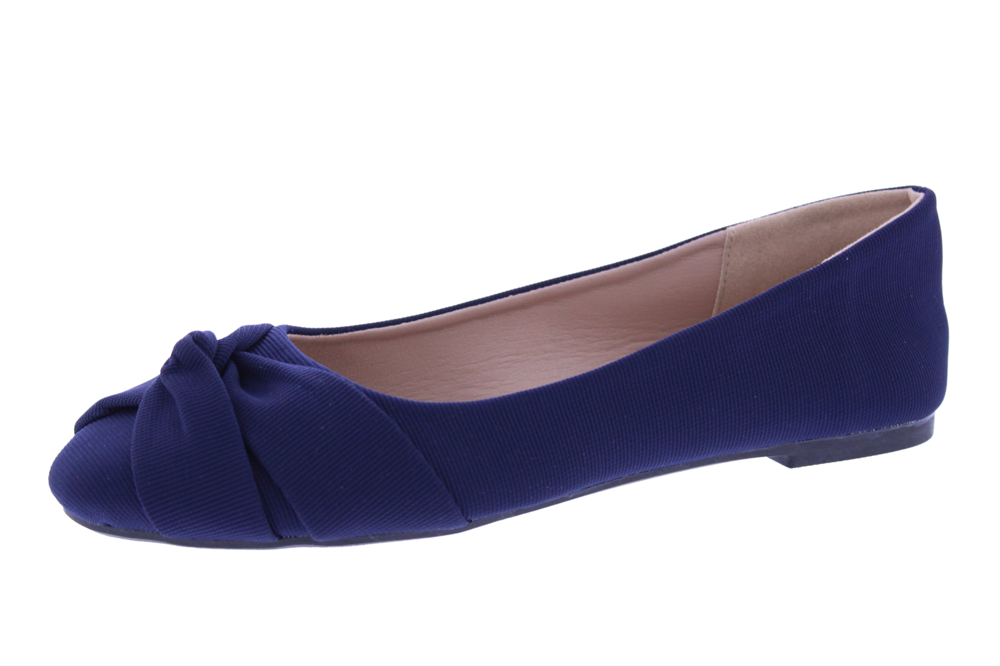 Women Ribbed Fabric Ballerina