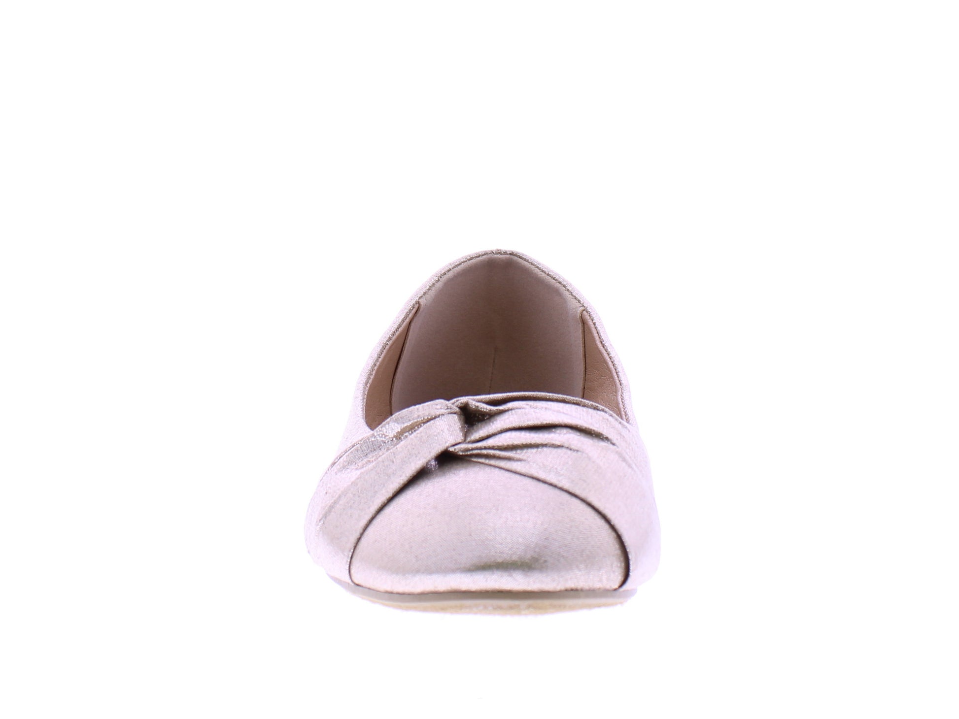 Women Metallic Fabric Ballerina