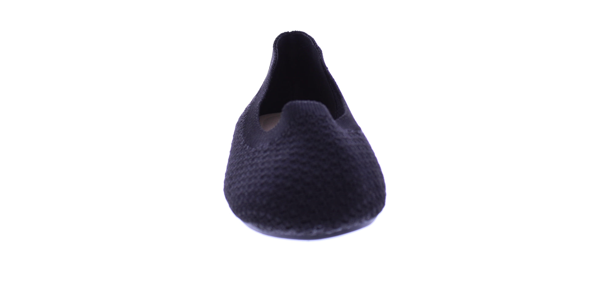 Women Fly Knit Flat with Rounded Tip