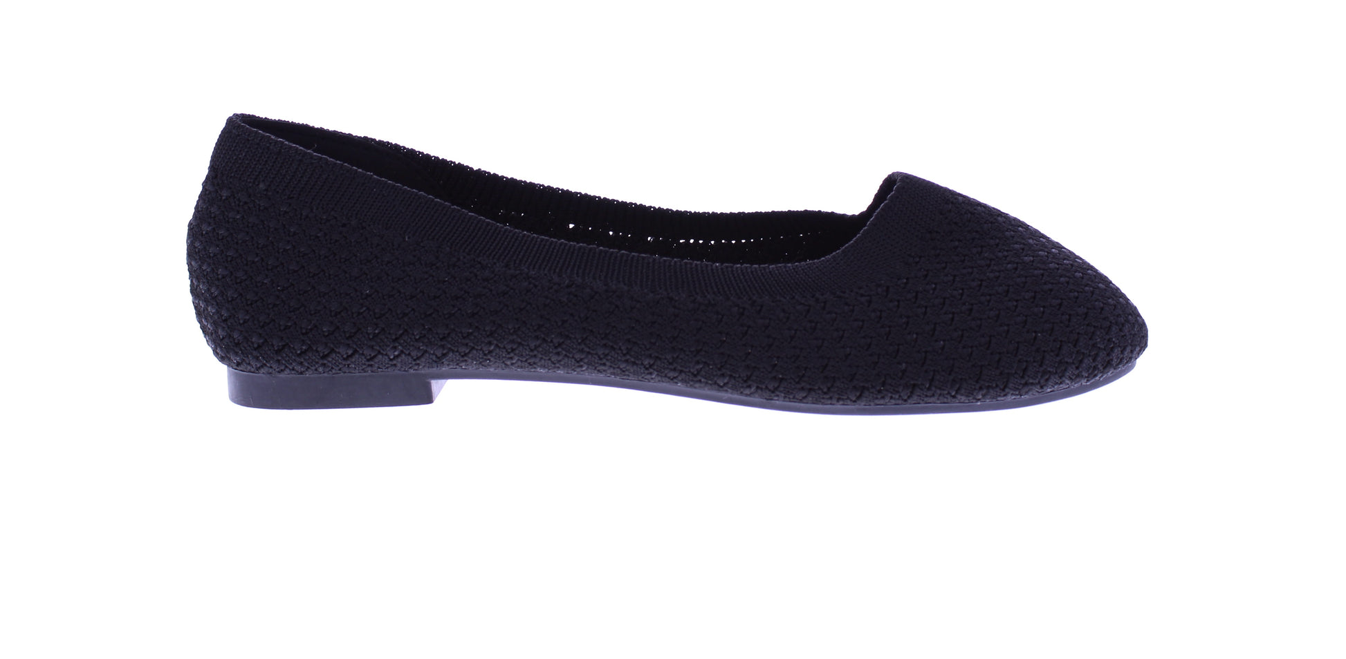 Women Fly Knit Flat with Rounded Tip