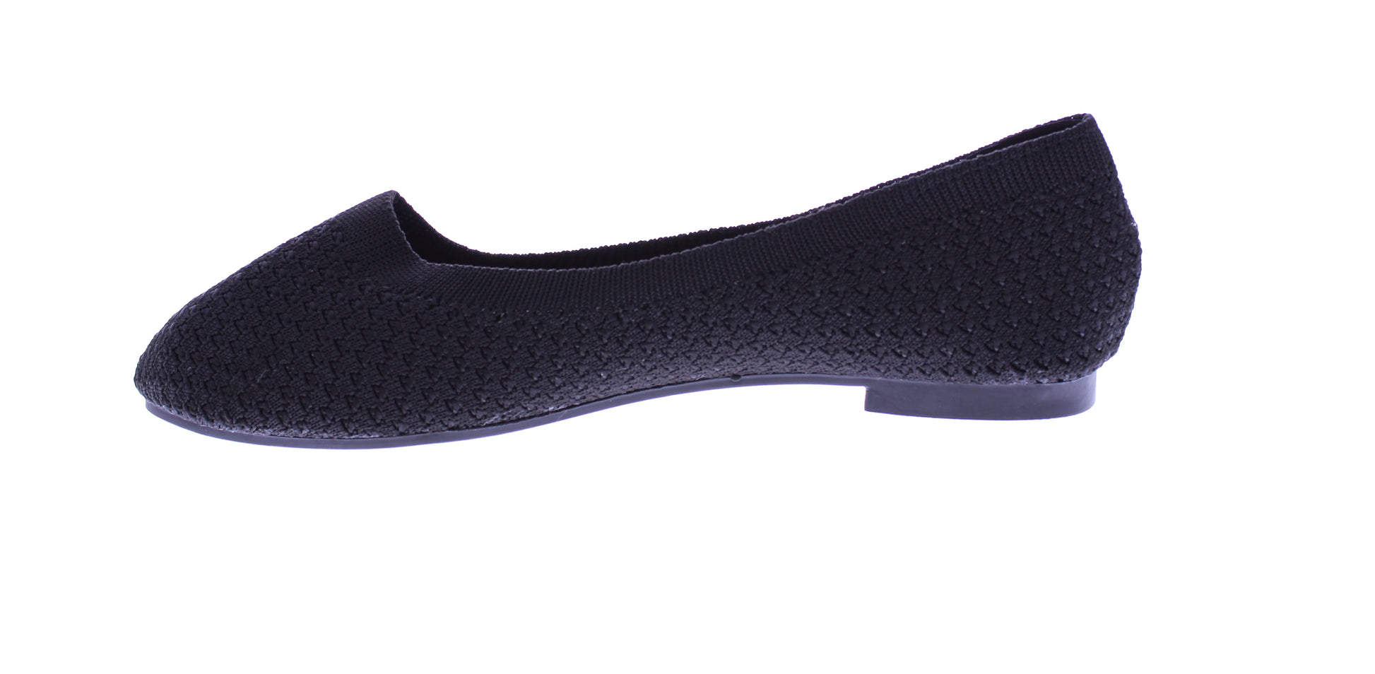 Women Fly Knit Flat with Rounded Tip