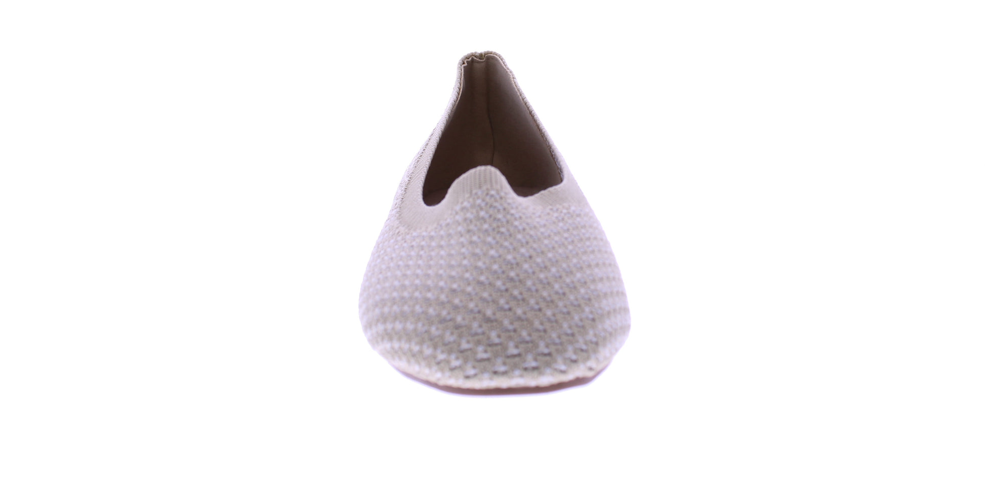 Women Fly Knit Flat with Rounded Tip