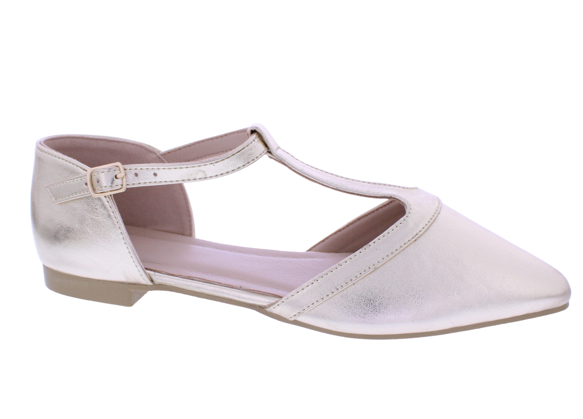 Women T-strap Ballerina