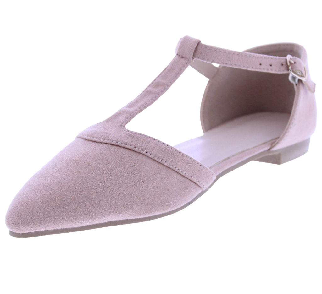 Women T-strap Ballerina