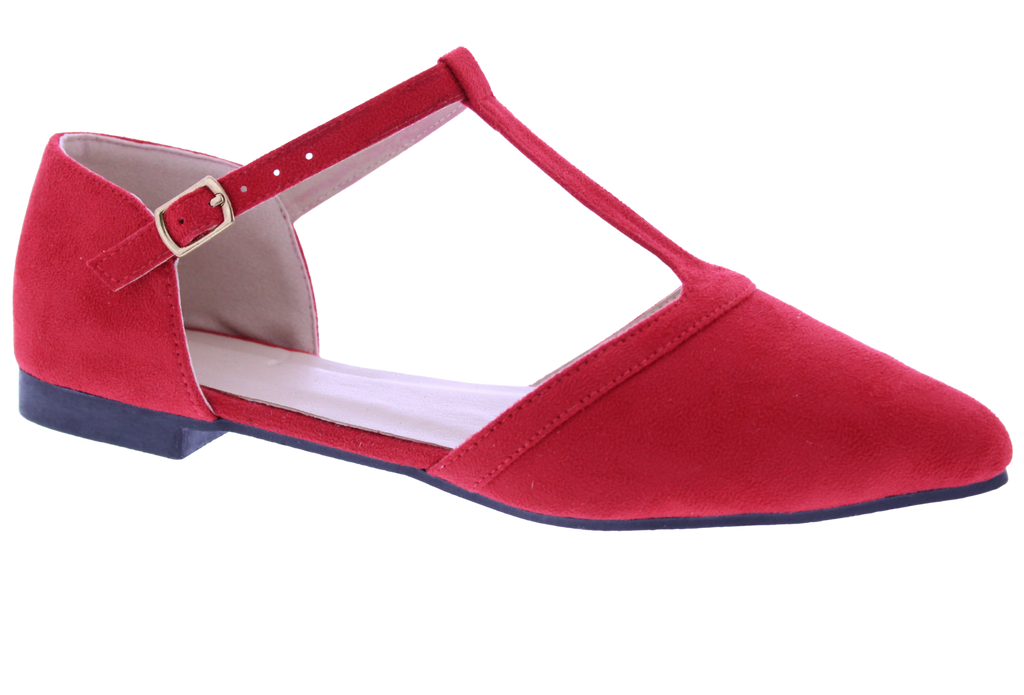 Women T-strap Ballerina