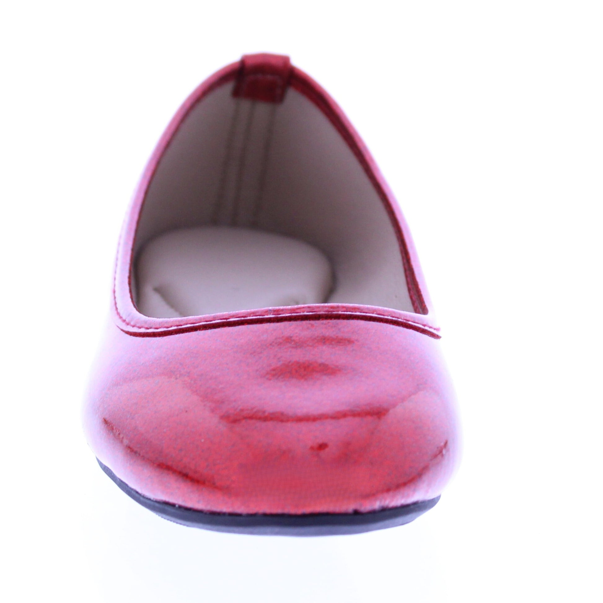 Women Patent Glitter Ballerina