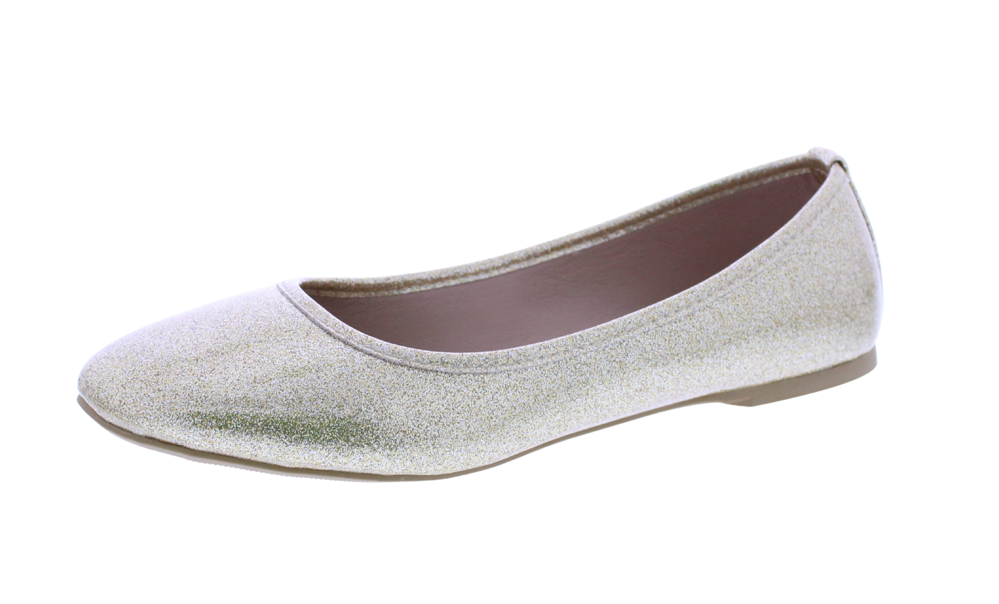 Women Patent Glitter Ballerina