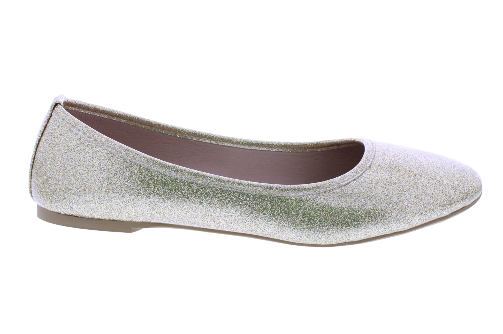 Women Patent Glitter Ballerina
