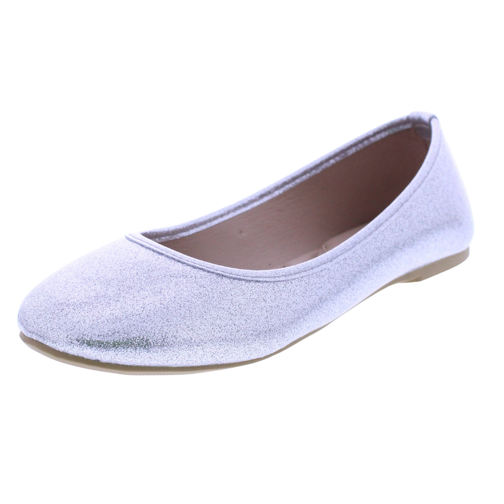 Women Patent Glitter Ballerina