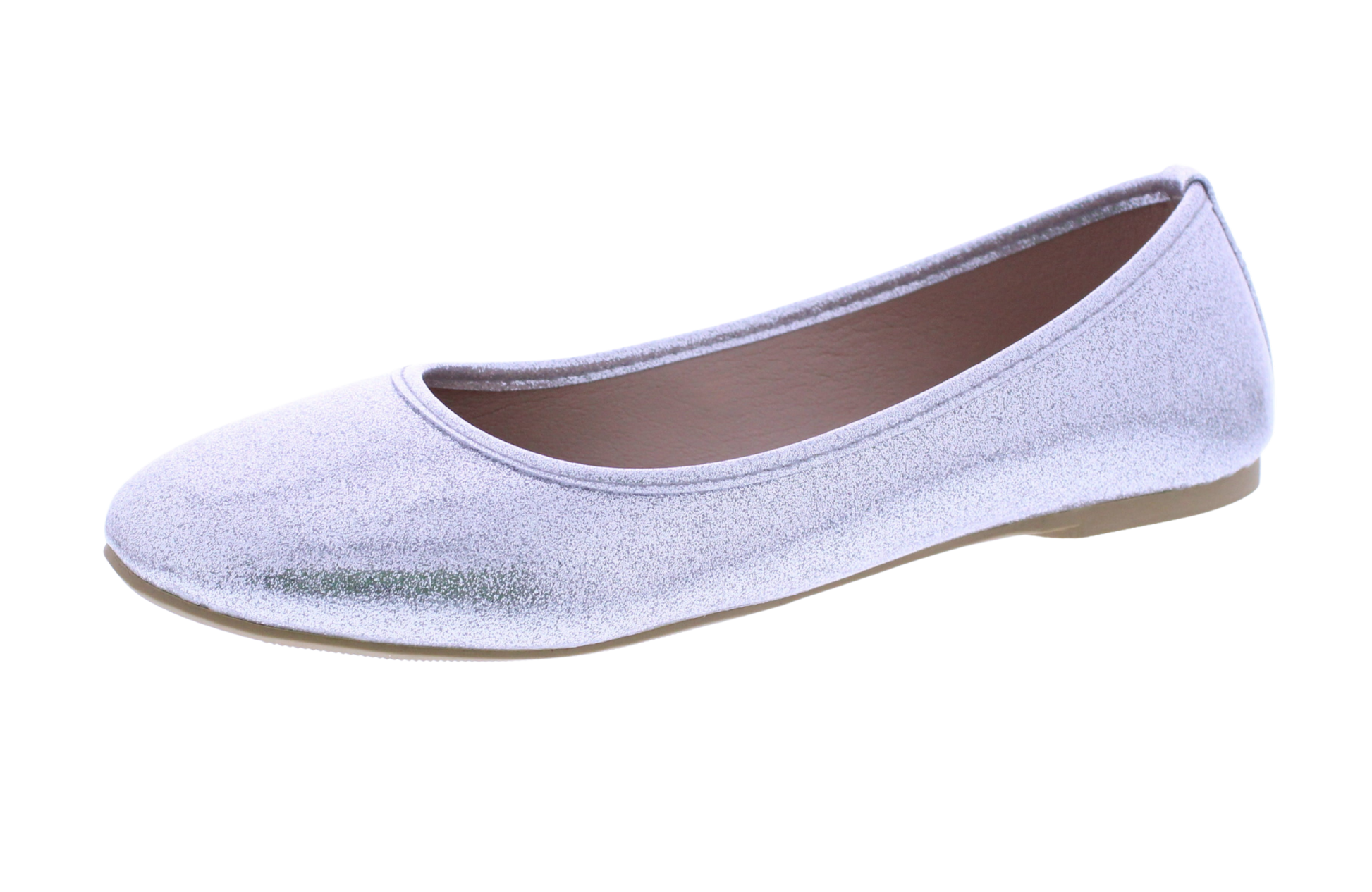 Women Patent Glitter Ballerina