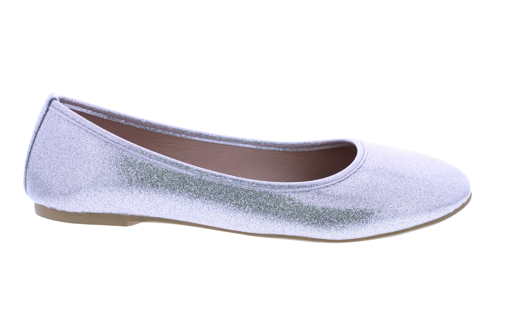 Women Patent Glitter Ballerina