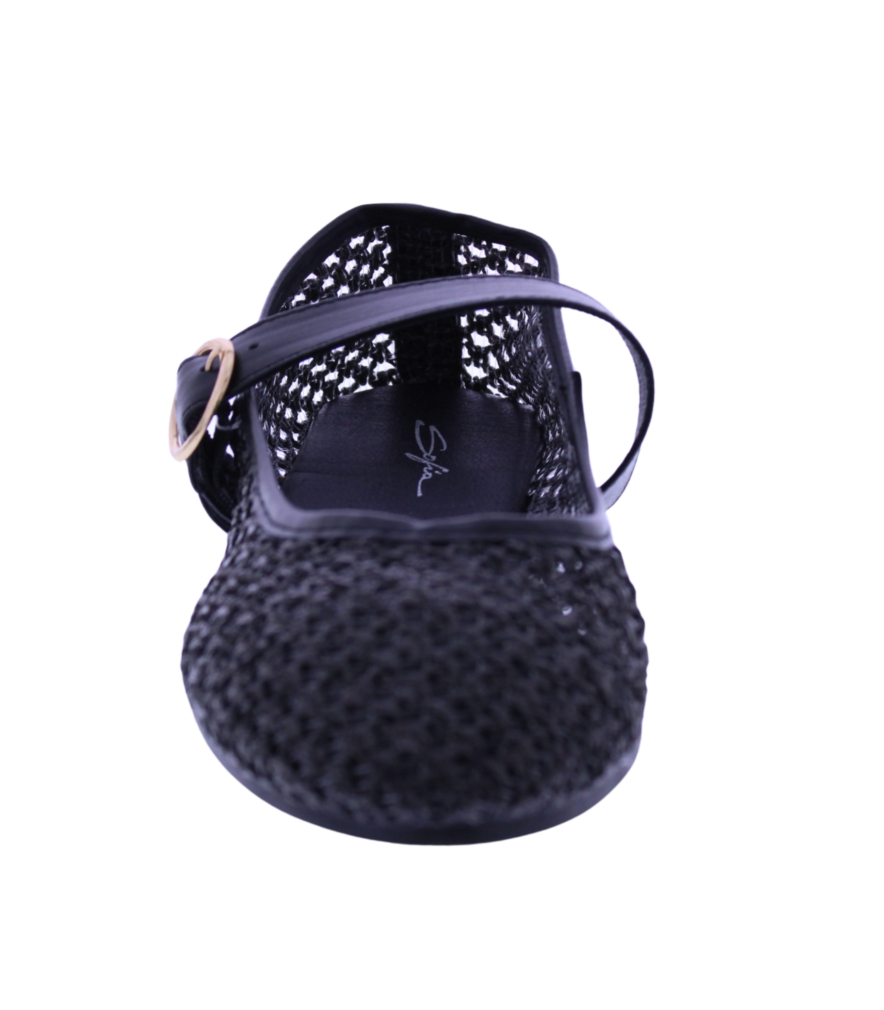 Women Raffia Woven Mary Jane