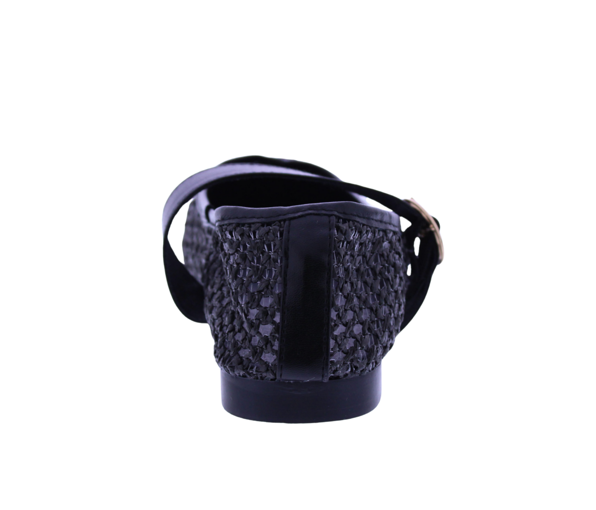 Women Raffia Woven Mary Jane