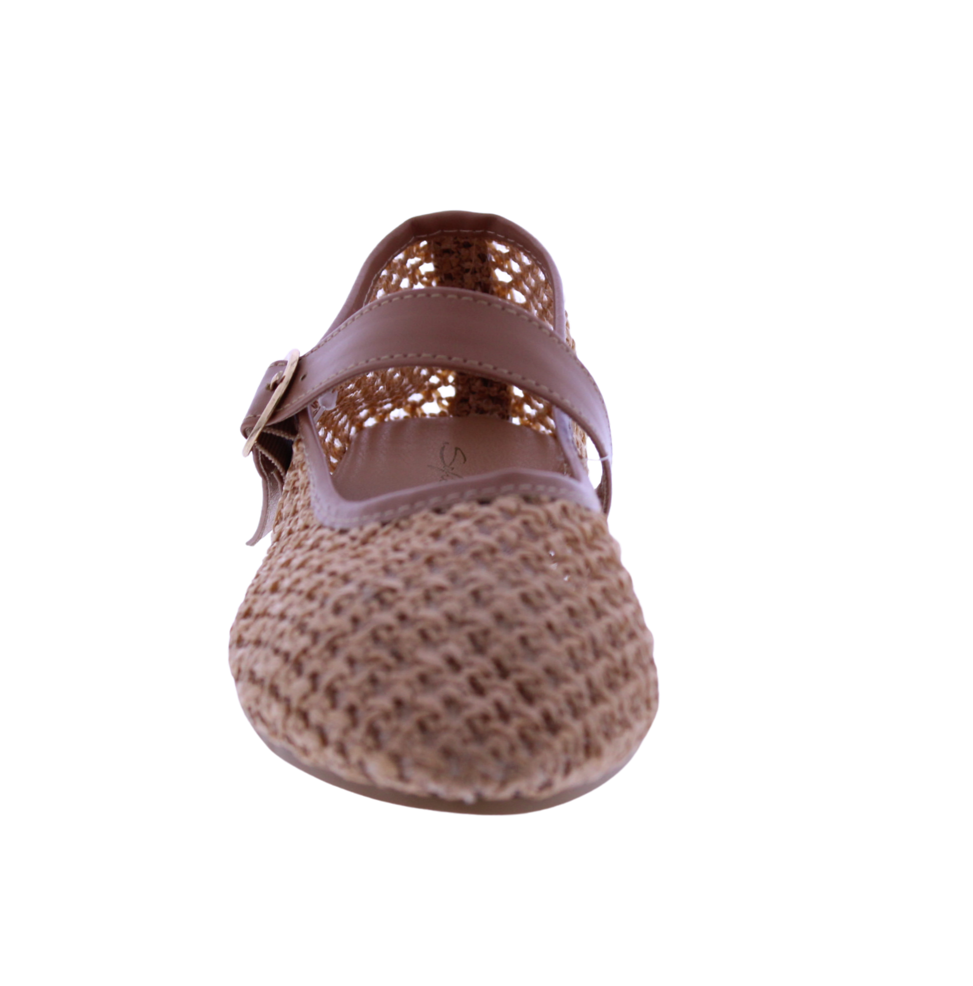 Women Raffia Woven Mary Jane