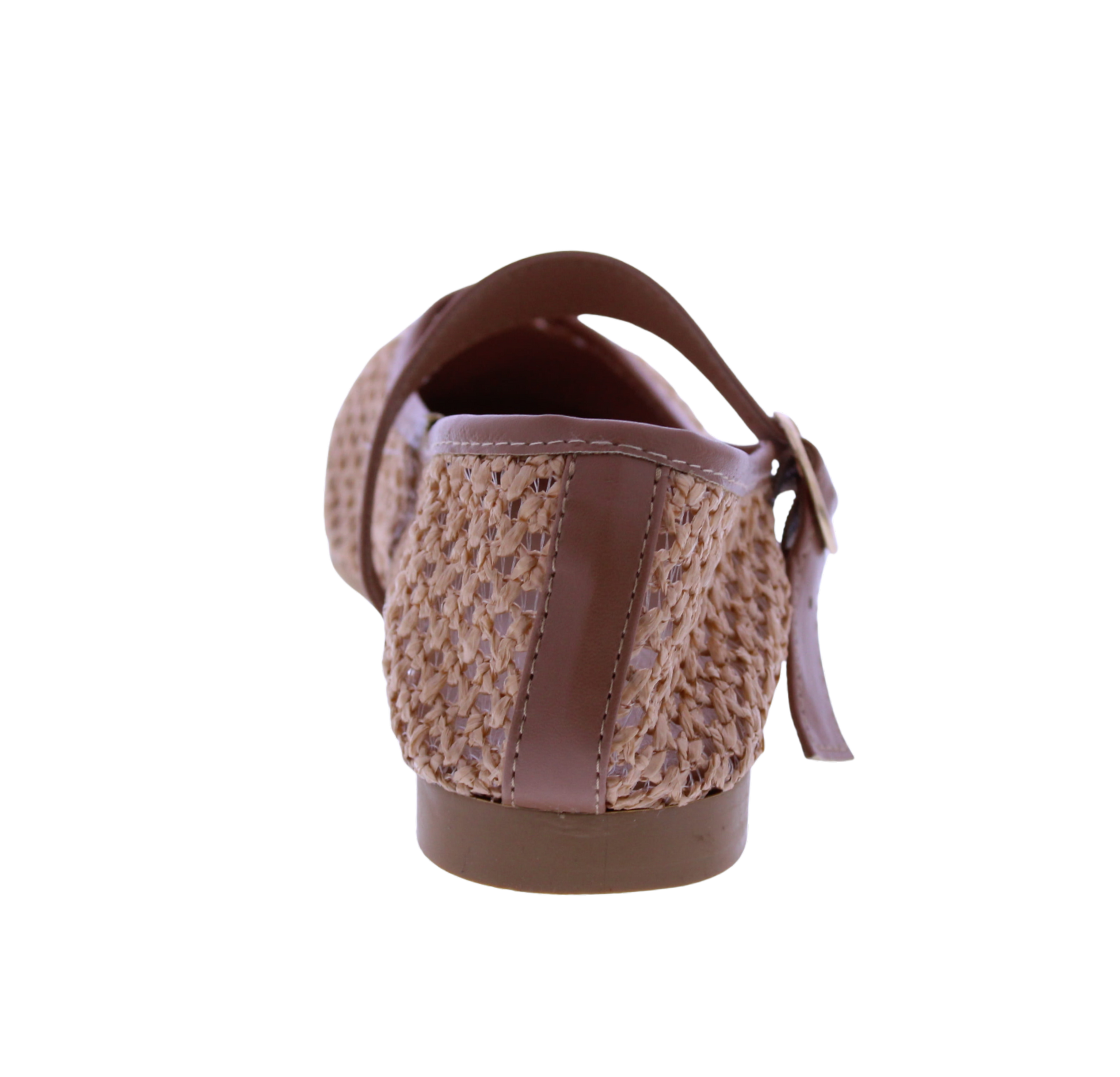 Women Raffia Woven Mary Jane