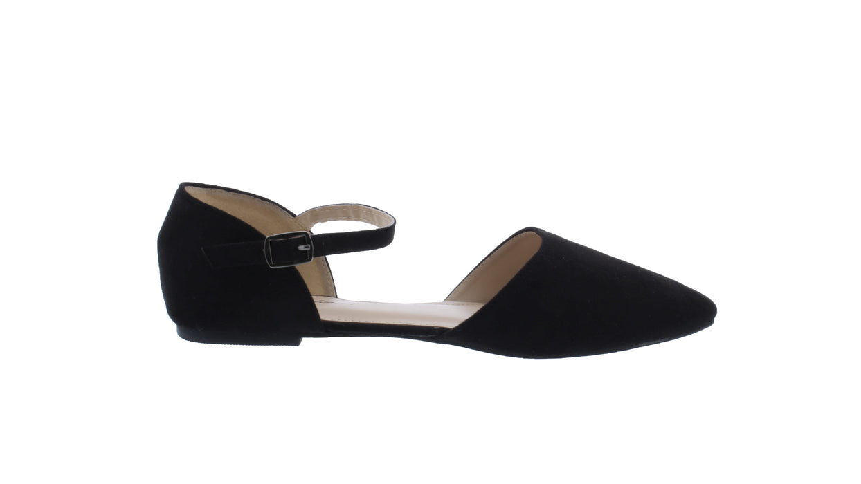 Women "Maryjane" Flat with Pointed Tip