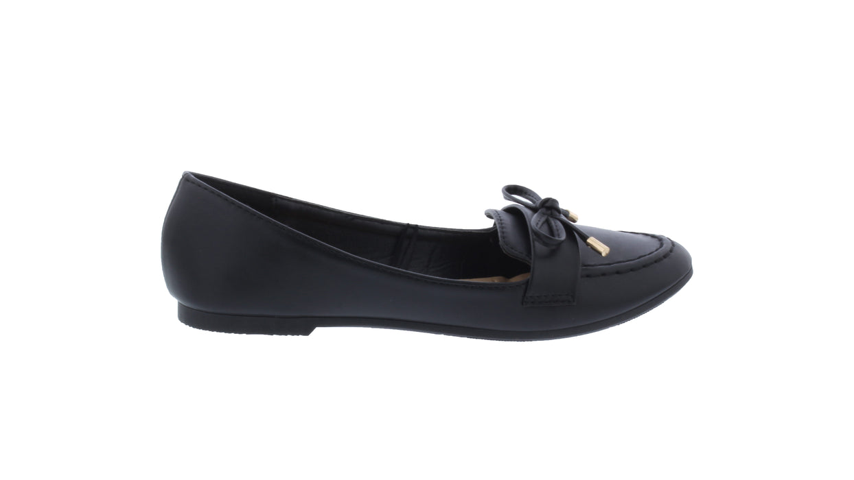 Women Round Toe Flat with Bow