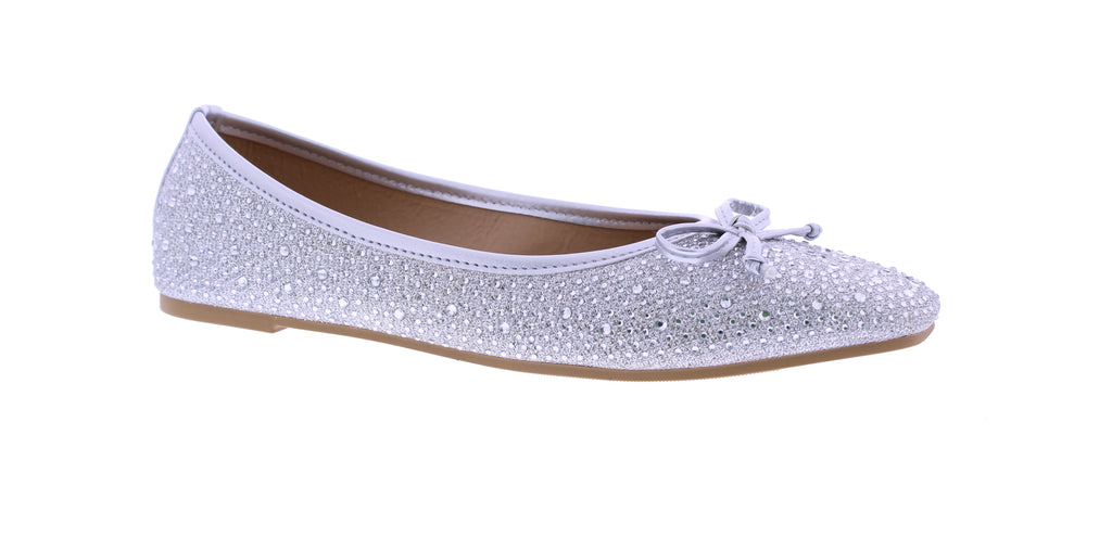 Women All-over Rhinestones Ballerina