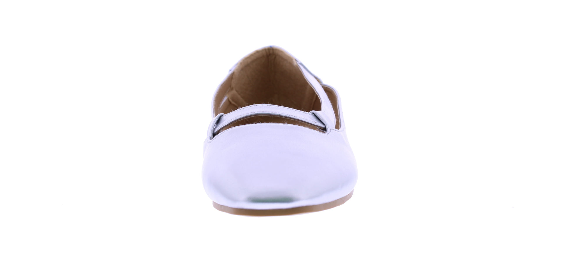 Women Faux Leather Flat Tip Ballerina