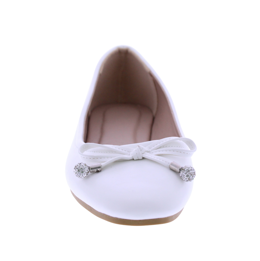 Women Rhinestone Bow Ballerina