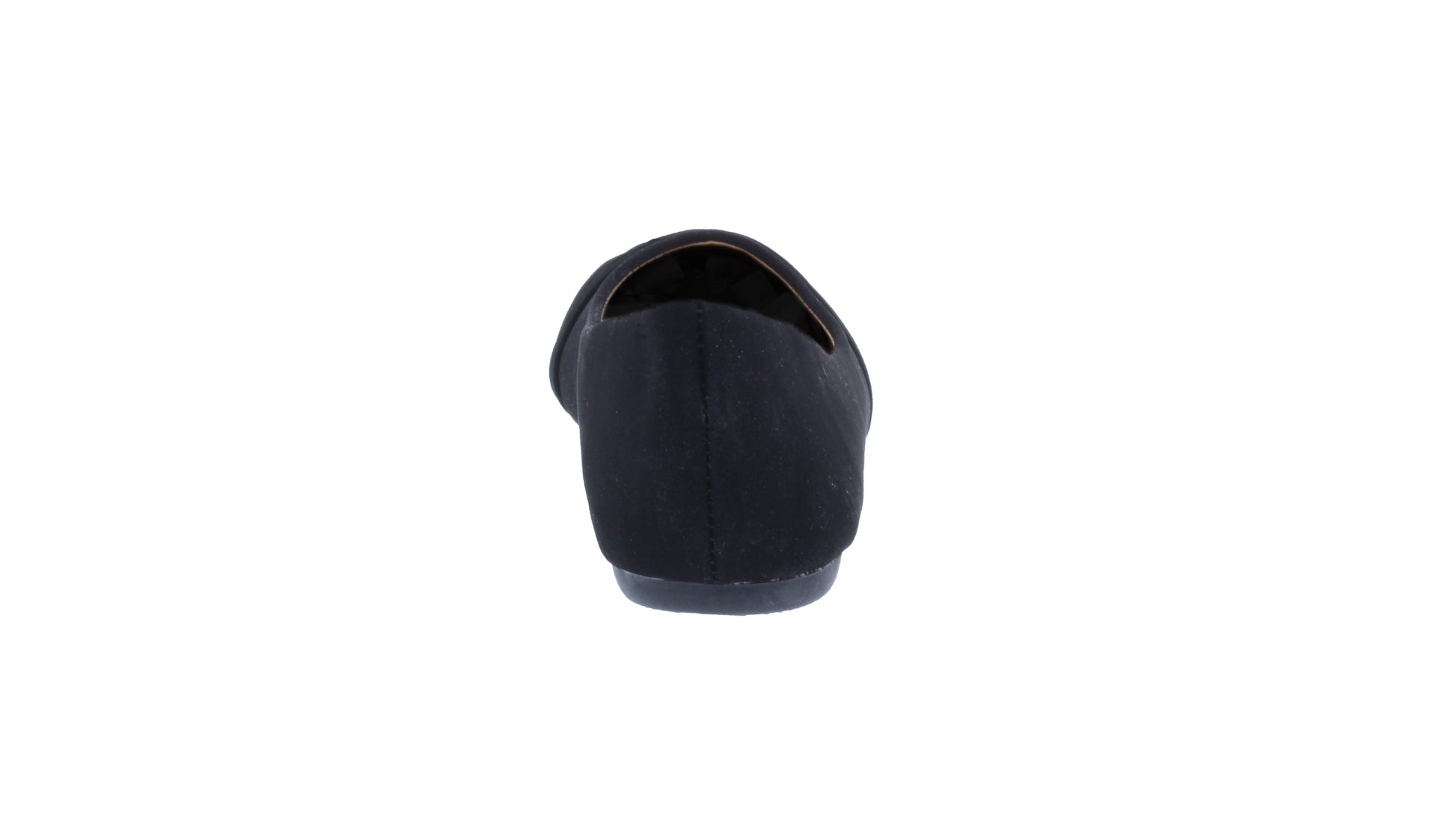 Women Suede Ballerina with Rounded Tip