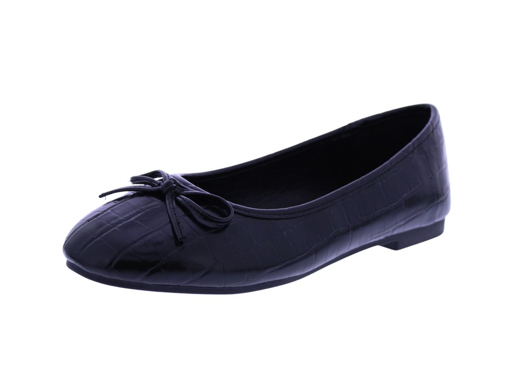 Women Faux Snake Ballerina
