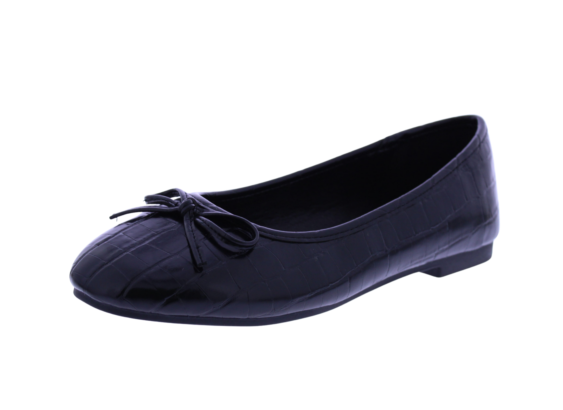 Women Faux Snake Ballerina