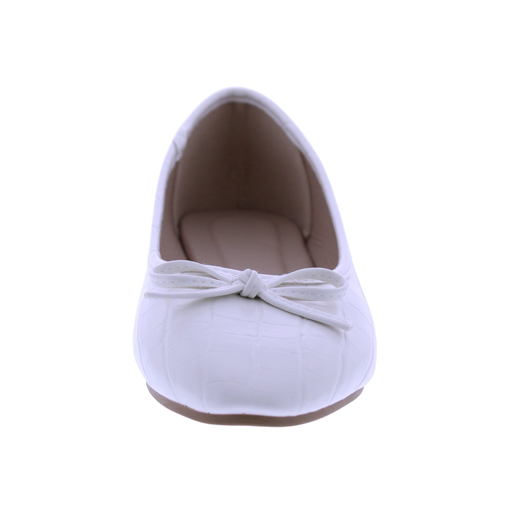 Women Faux Snake Ballerina
