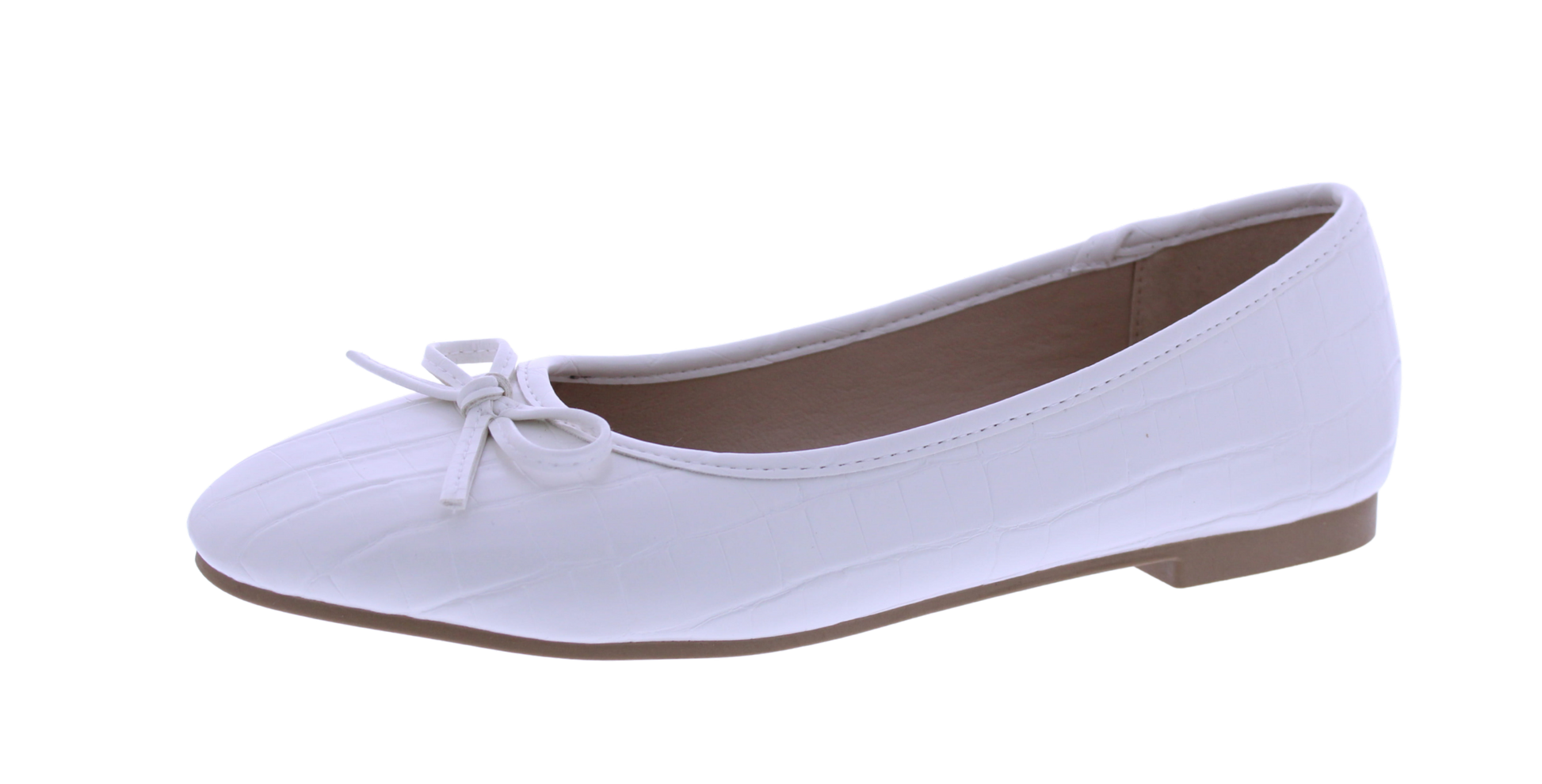 Women Faux Snake Ballerina