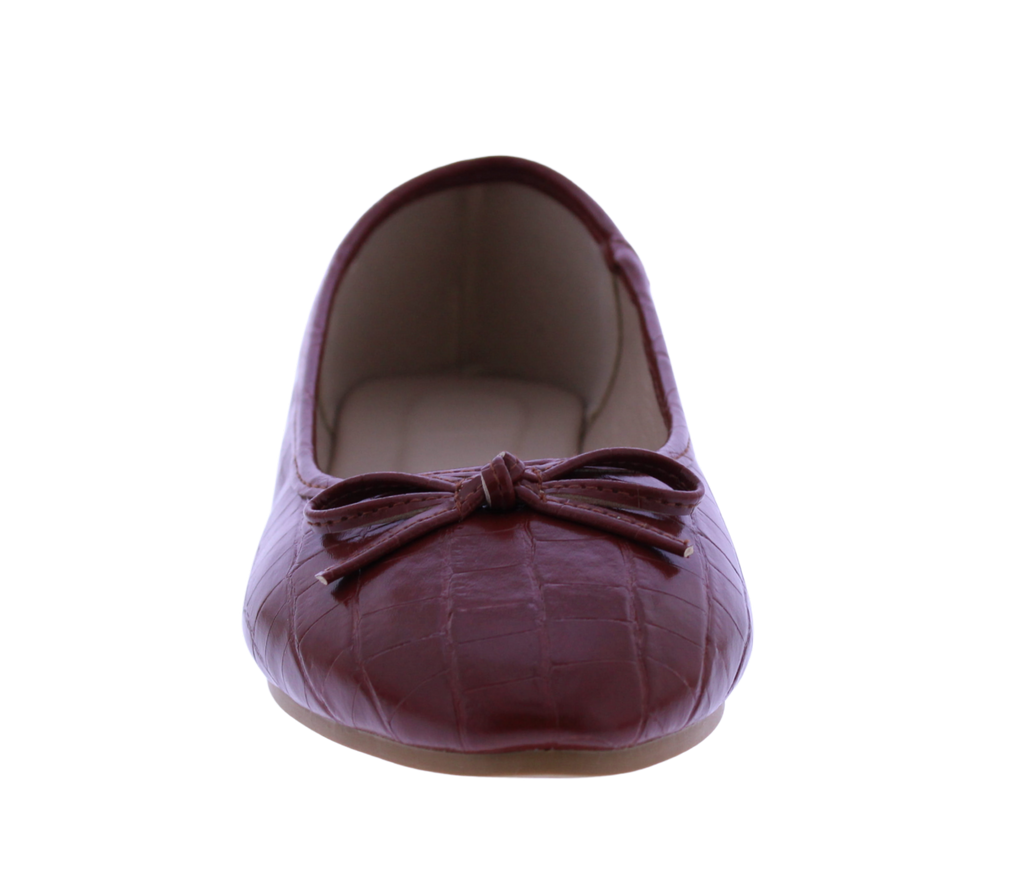 Women Faux Snake Ballerina