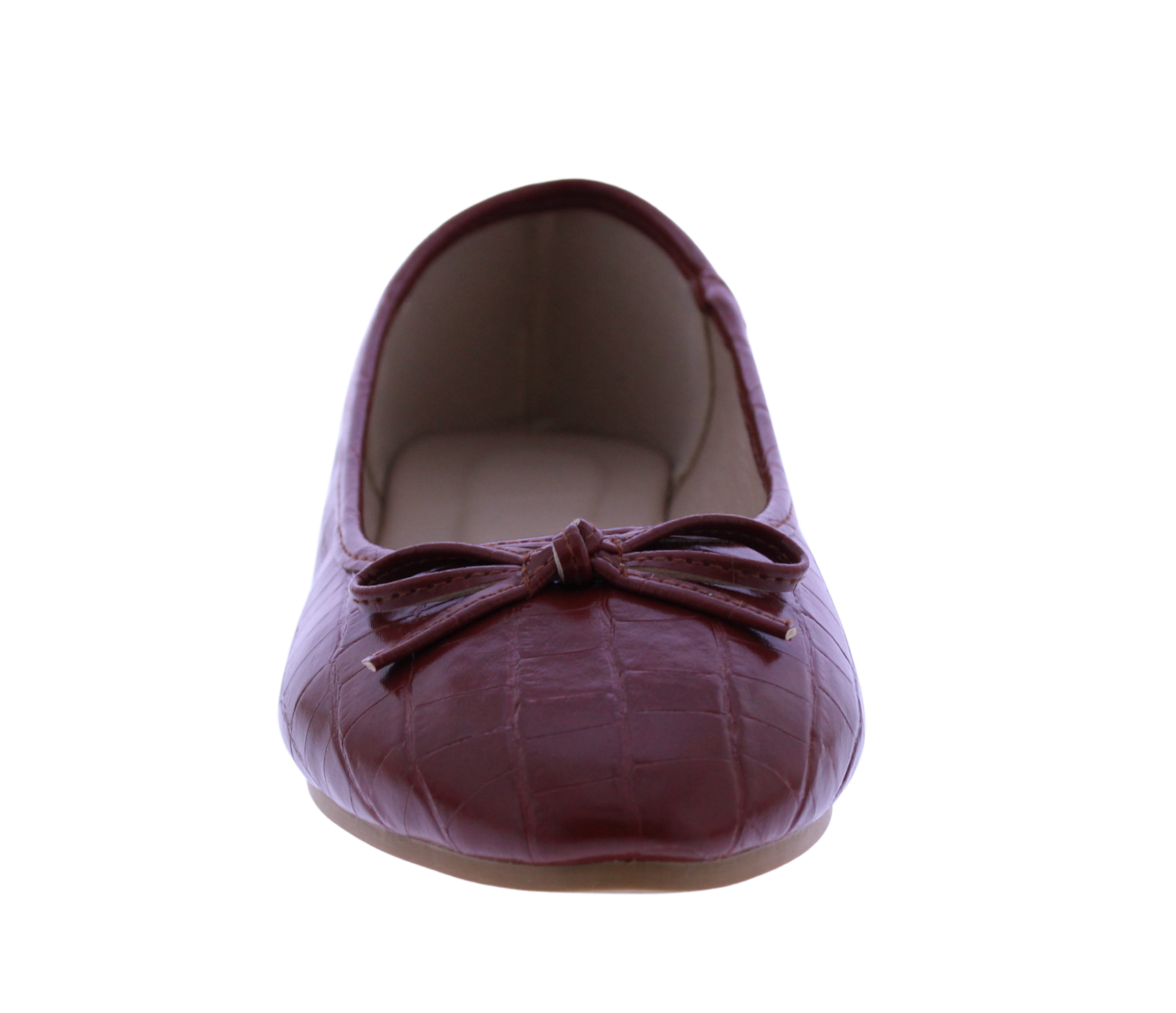 Women Faux Snake Ballerina
