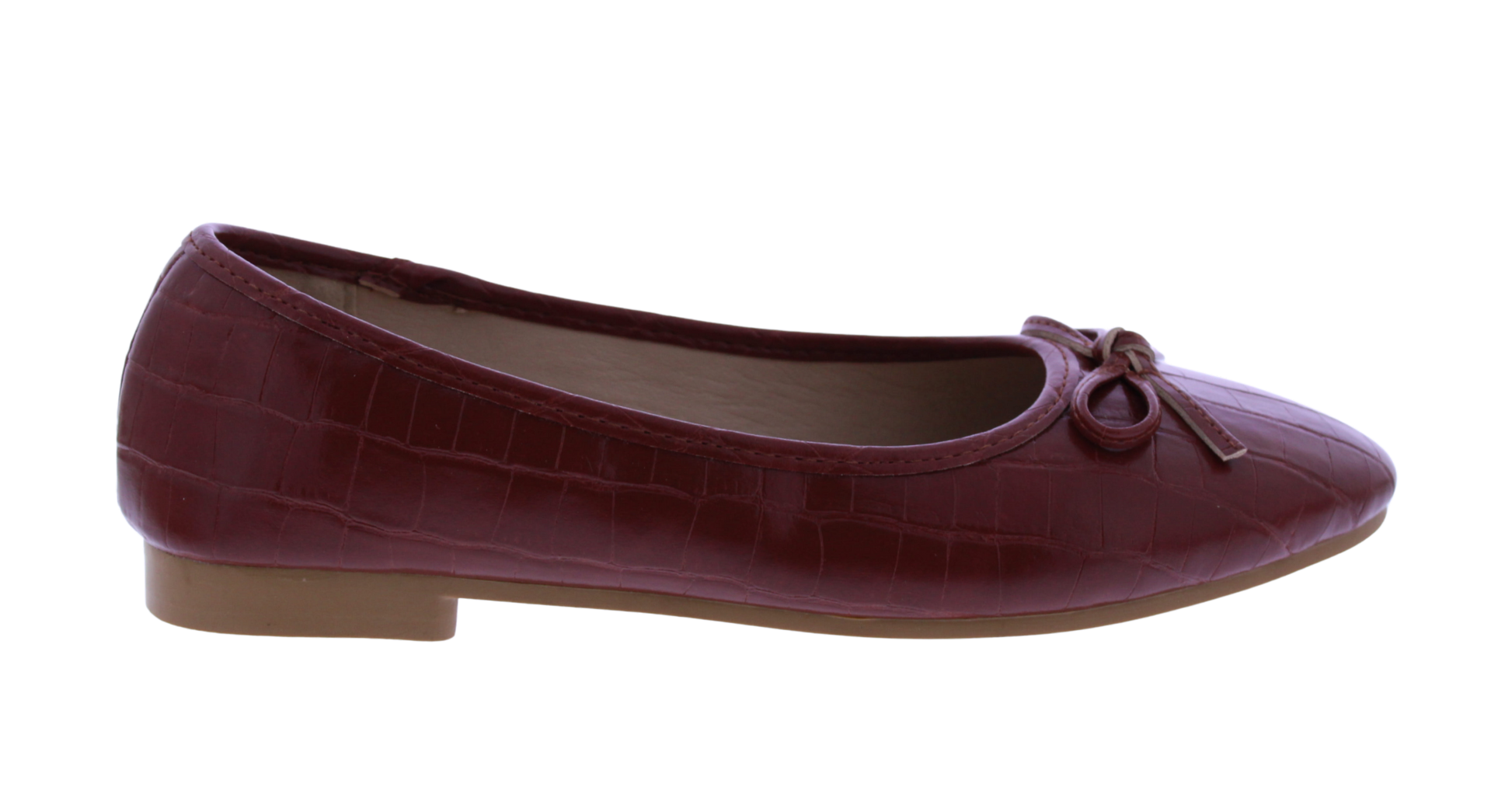 Women Faux Snake Ballerina