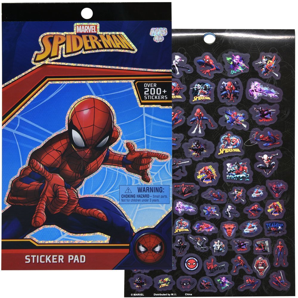 Spiderman Sticker Notebook