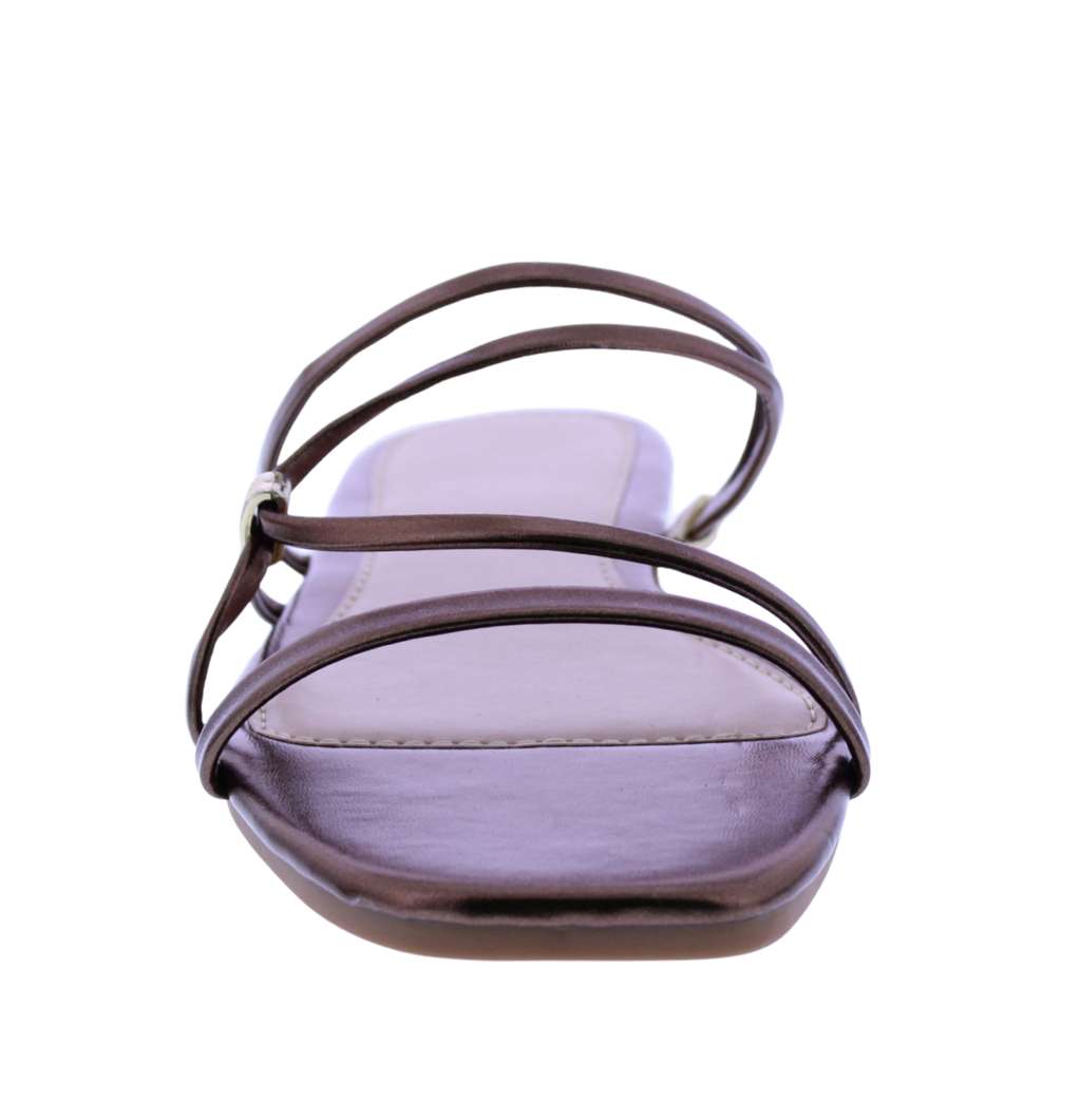 Women Strappy Slip On Sandal