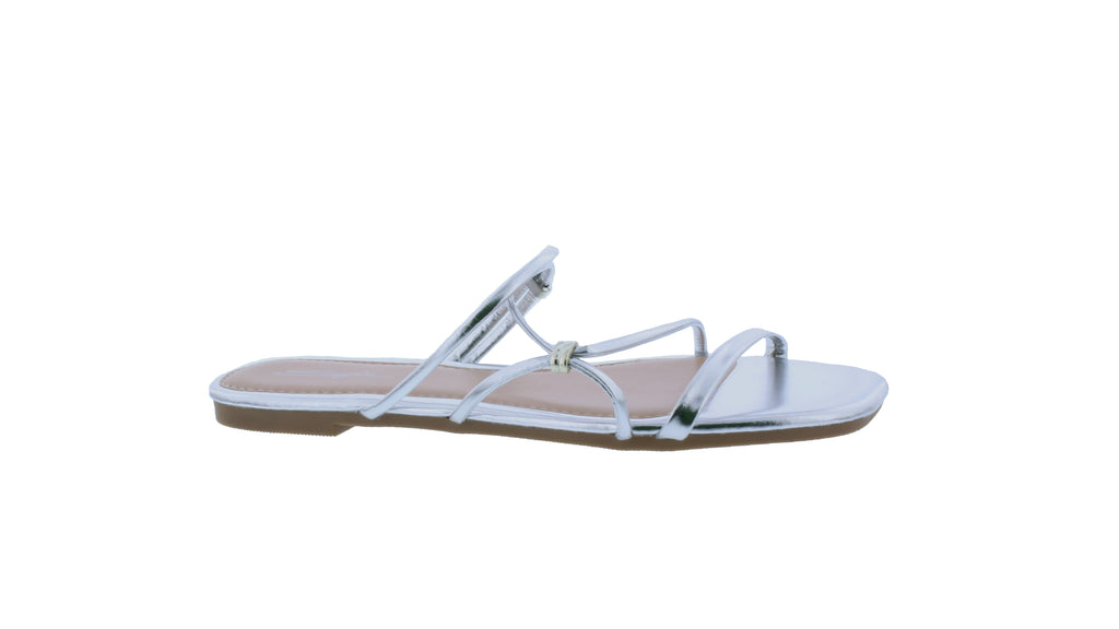 Women Strappy Slip On Sandal
