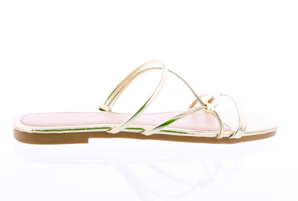 Women Strappy Slip On Sandal