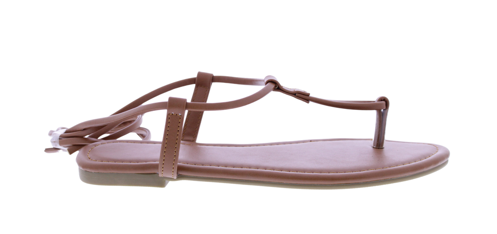 Women T-strap Laced Up Sandal