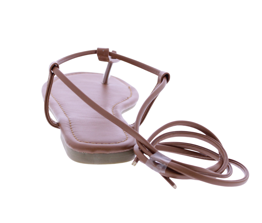 Women T-strap Laced Up Sandal