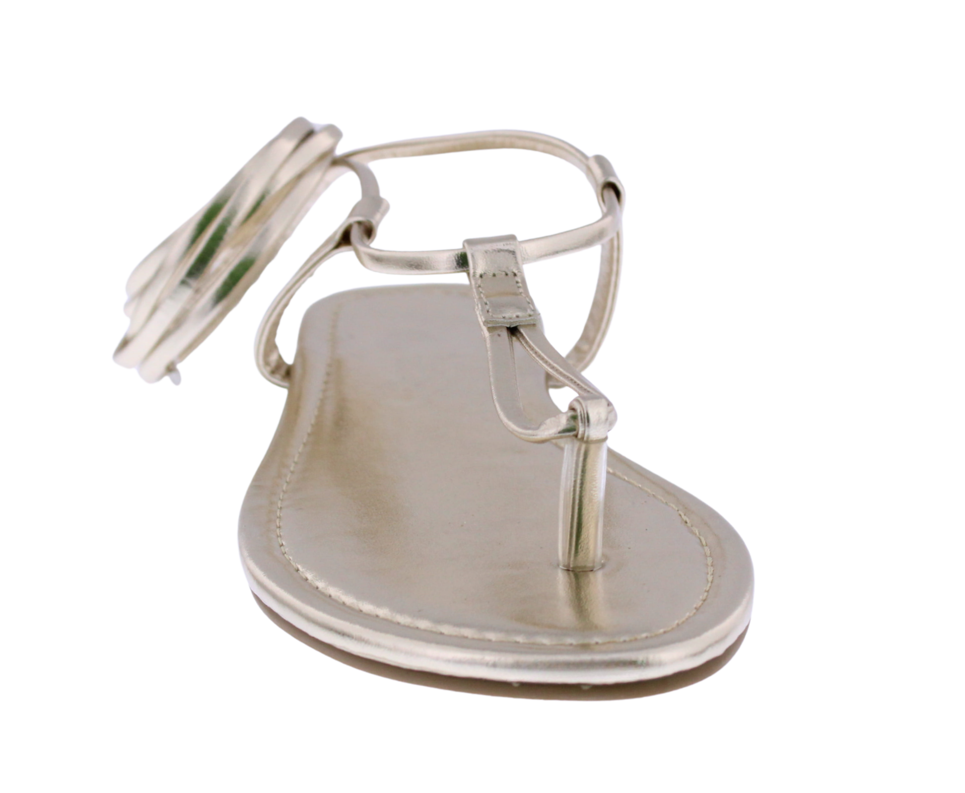 Women T-strap Laced Up Sandal