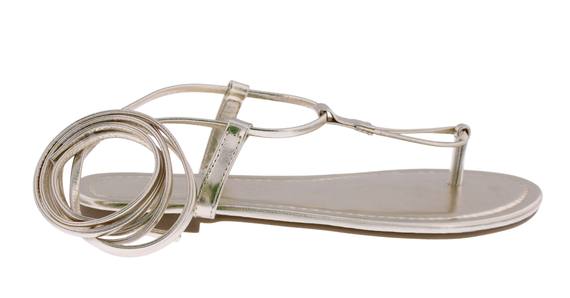 Women T-strap Laced Up Sandal