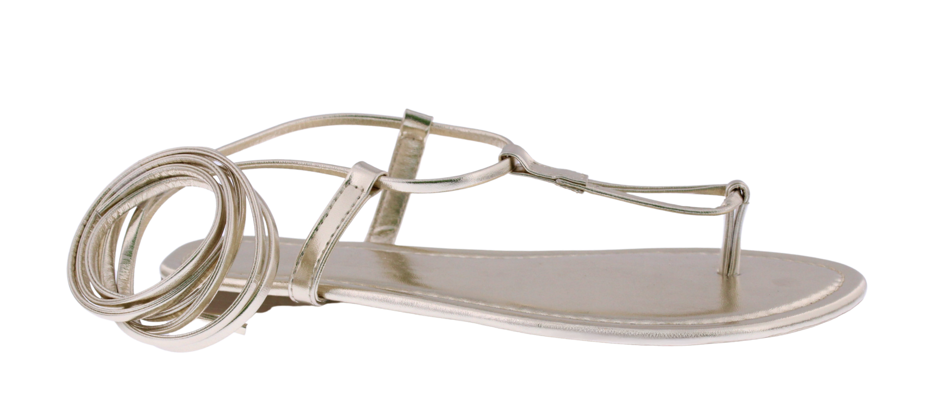 Women T-strap Laced Up Sandal