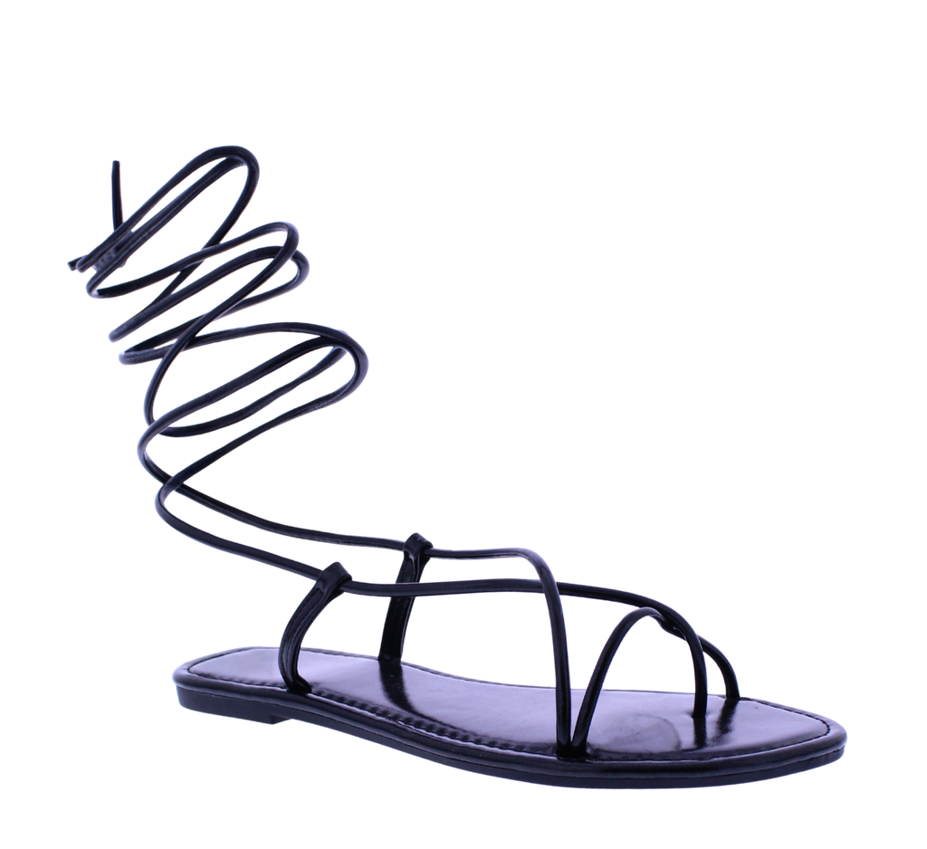 Women's Lace-Up Strappy Sandal