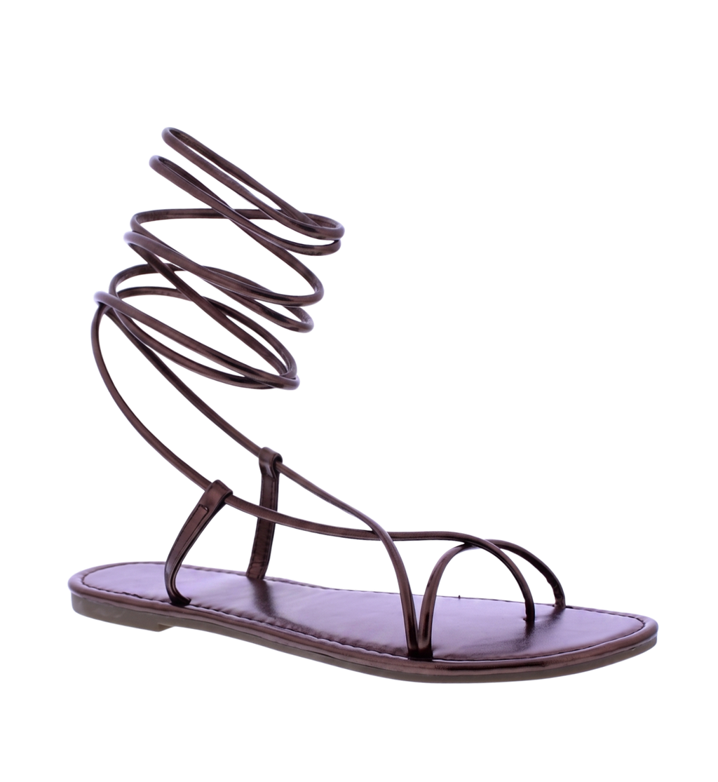 Women's Lace-Up Strappy Sandal